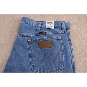 Wrangler Jeans Men's 38x36 Blue 13MWZAW Cowboy Cut Western Denim Original Fit